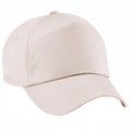 Sand - Front - Beechfield Unisex Plain Original 5 Panel Baseball Cap