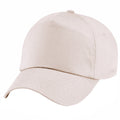 Sand - Back - Beechfield Unisex Plain Original 5 Panel Baseball Cap