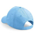 Sky Blue - Side - Beechfield Unisex Plain Original 5 Panel Baseball Cap