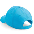 Surf Blue - Side - Beechfield Unisex Plain Original 5 Panel Baseball Cap