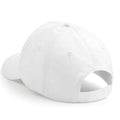 White - Side - Beechfield Unisex Plain Original 5 Panel Baseball Cap