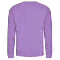 Digital Lavender - Back - AWDis Just Hoods AWDis Unisex Crew Neck Plain Sweatshirt (280 GSM)