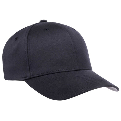 Dark Navy - Back - Flexfit Childrens-Kids Wooly Combed Cap