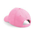 Classic Pink - Side - Beechfield Plain Unisex Junior Original 5 Panel Baseball Cap