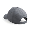 Graphite Grey - Side - Beechfield Plain Unisex Junior Original 5 Panel Baseball Cap