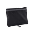 Black-Graphite - Back - BagBase Packaway Barrel Bag - Duffle Water Resistant Travel Bag (32 Litres)