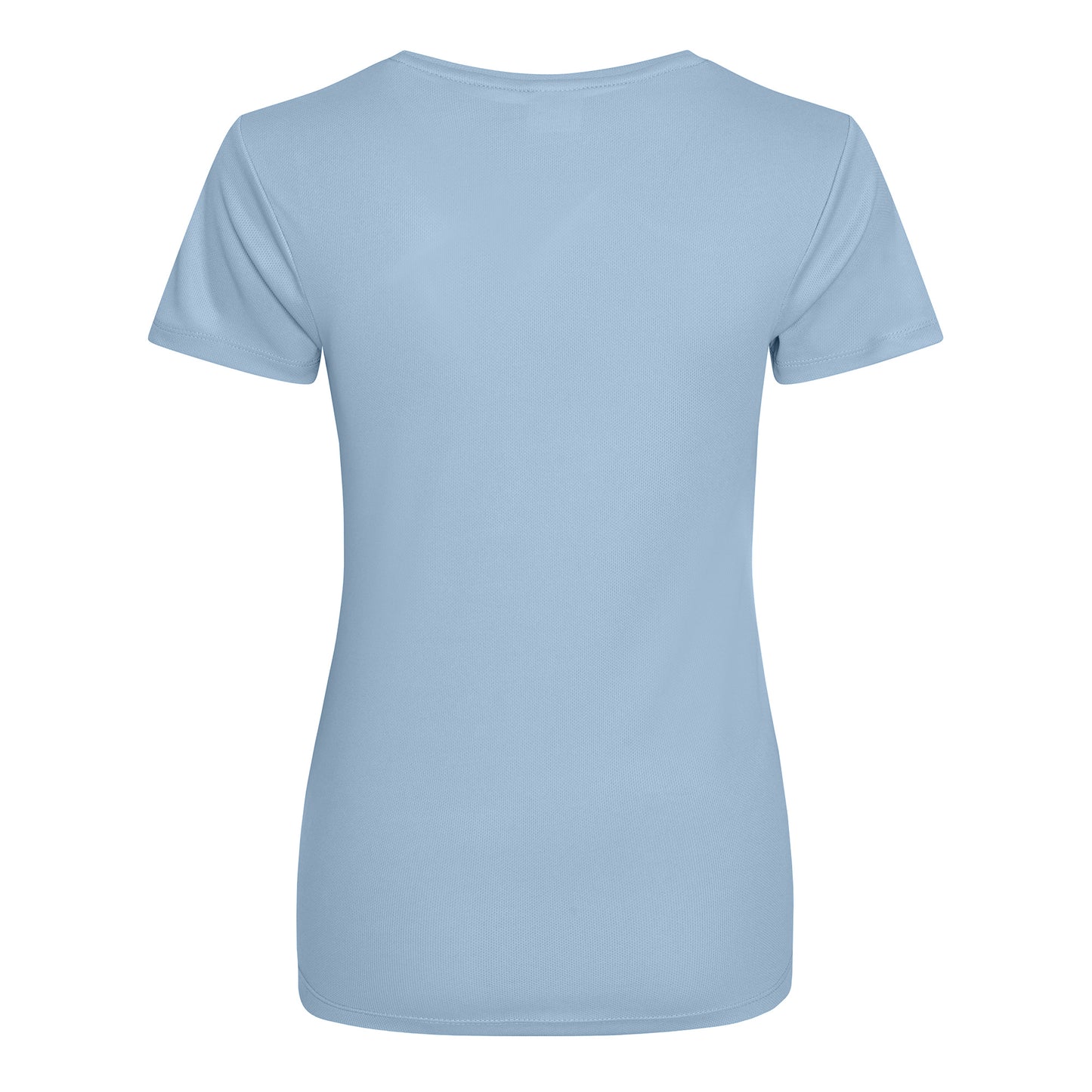 Sky Blue - Back - AWDis Just Cool Womens-Ladies Sports Plain T-Shirt