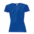Royal Blue - Front - SOLS Womens-Ladies Sporty Short Sleeve T-Shirt