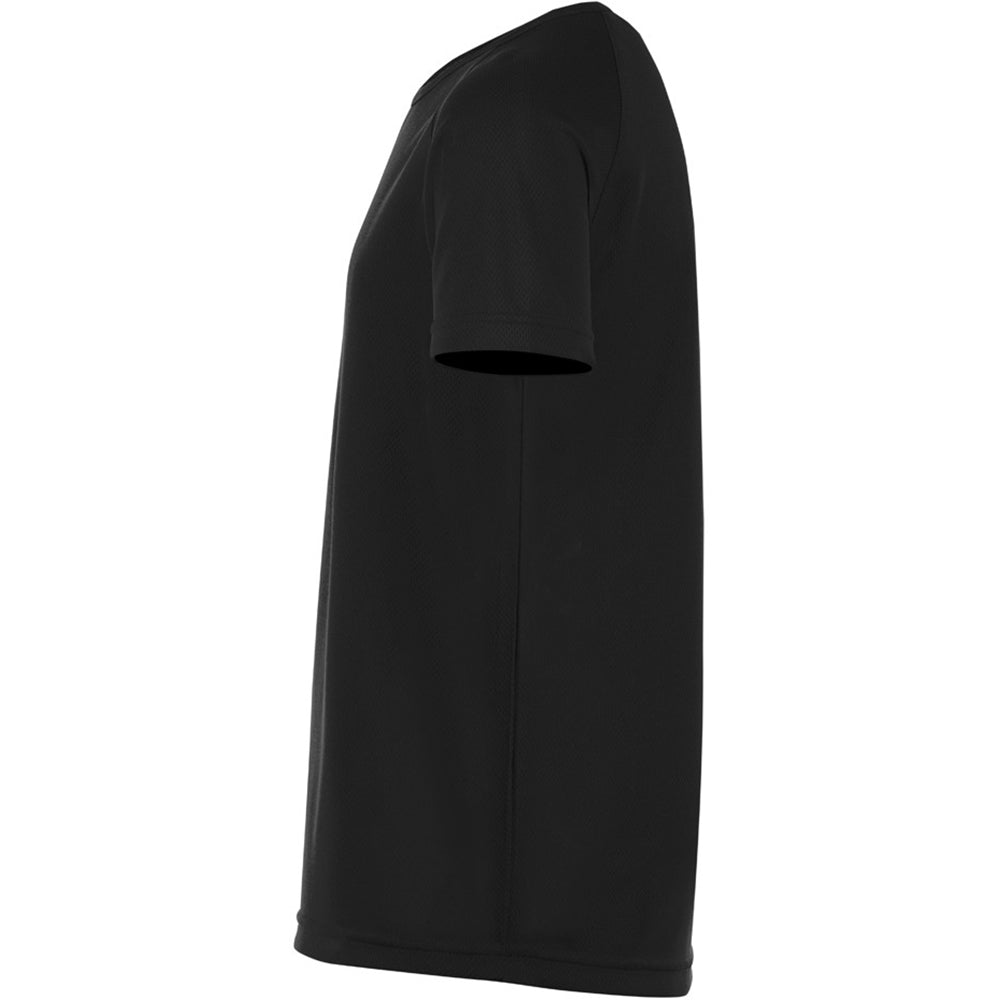 Black - Side - SOLS Childrens-Kids Sporty Unisex Short Sleeve T-Shirt