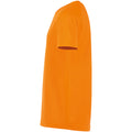 Neon Orange - Side - SOLS Childrens-Kids Sporty Unisex Short Sleeve T-Shirt
