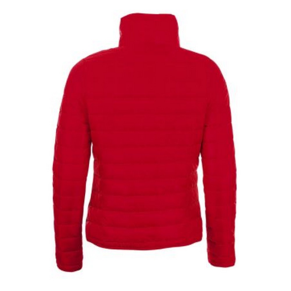 Red - Back - SOLS Womens-Ladies Ride Padded Water Repellent Jacket