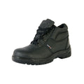 Black - Front - Warrior Mens Chukka Work Safety Boots