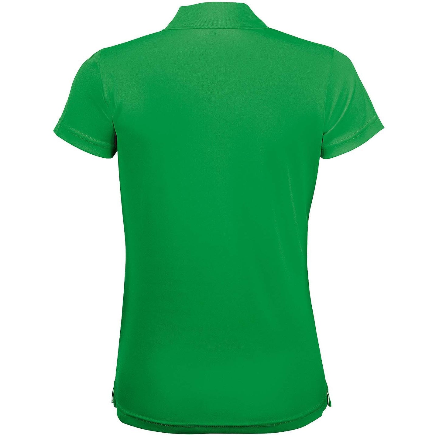 Kelly Green - Side - SOLS Womens-Ladies Performer Short Sleeve Pique Polo Shirt