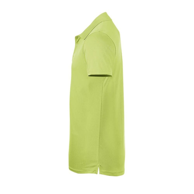 Apple Green - Lifestyle - SOLS Mens Performer Short Sleeve Pique Polo Shirt