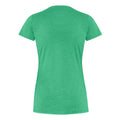 Heather Green - Back - SOLS Womens-Ladies Mixed Short Sleeve T-Shirt