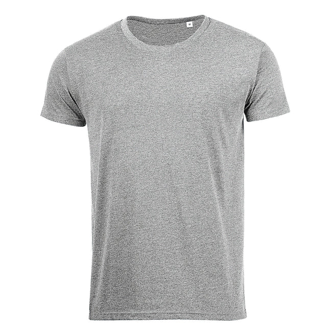 Grey Marl - Front - SOLS Mens Mixed Short Sleeve T-Shirt