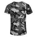 Grey Camo - Back - SOLS Mens Camo Short Sleeve T-Shirt