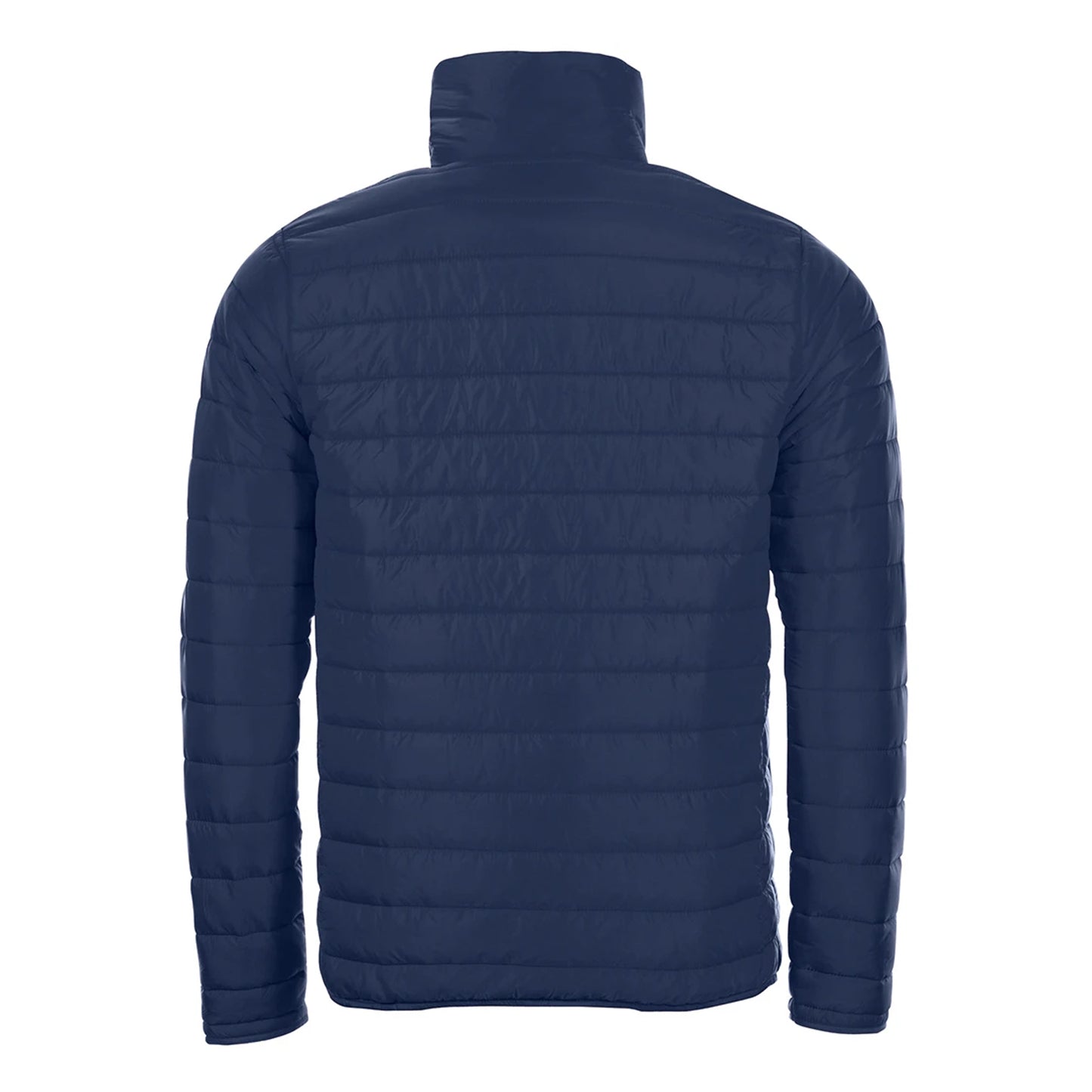 Navy - Back - SOLS Mens Ride Padded Water Repellent Jacket