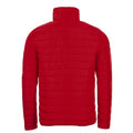 Red - Back - SOLS Mens Ride Padded Water Repellent Jacket