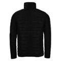 Black - Back - SOLS Mens Ride Padded Water Repellent Jacket