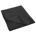 Black - Side - SOLS Atoll 70 Microfibre Bath Towel