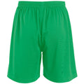 Bright Green - Back - SOLS Mens San Siro 2 Sport Shorts