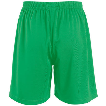Bright Green - Back - SOLS Mens San Siro 2 Sport Shorts