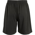 Black - Back - SOLS Childrens-Kids San Siro 2 Sport Shorts