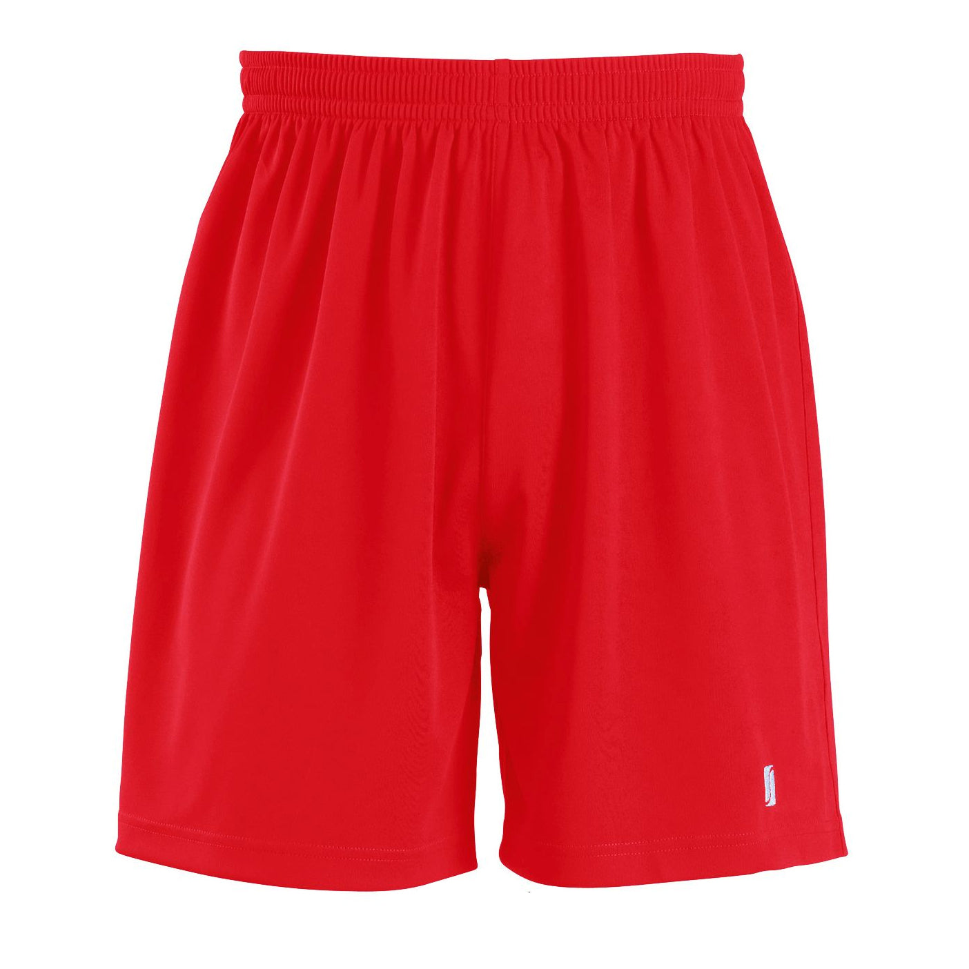Red - Front - SOLS Childrens-Kids San Siro 2 Sport Shorts