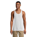White - Back - SOLS Unisex Jamaica Sleeveless Tank - Vest Top