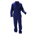 Navy - Front - Warrior Mens Stud Front Coverall