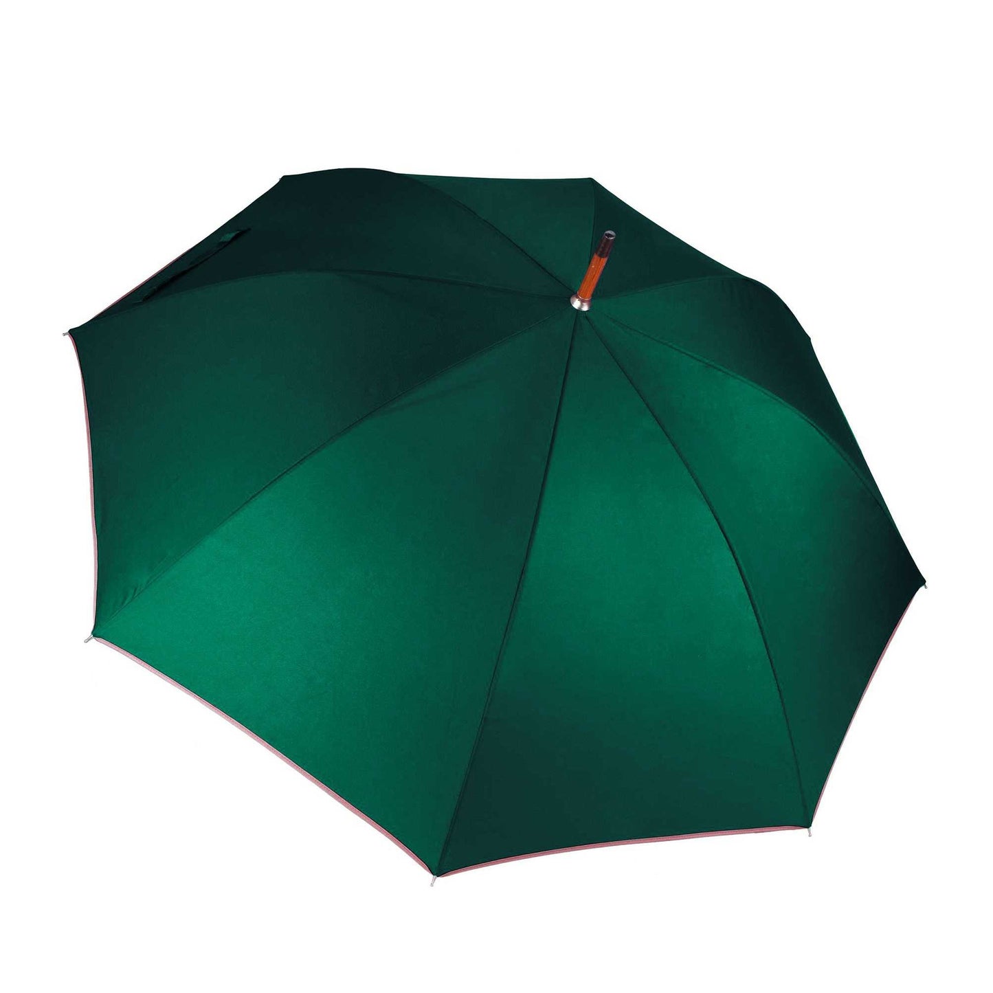 Bottle Green - Back - Kimood Unisex Auto Open Walking Umbrella