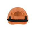 Orange-Black - Back - Spiro Unisex 2 Panel Sport Baseball Cap