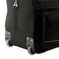 Black - Back - SOLS Voyager Rolling Travel Holdall Bag