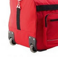 Red - Back - SOLS Voyager Rolling Travel Holdall Bag