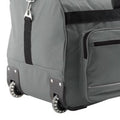 Graphite - Back - SOLS Voyager Rolling Travel Holdall Bag