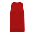 Fire Red - Back - AWDis Childrens-Kids Just Cool Sleeveless Vest Top