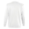 White - Back - SOLS Mens Supreme Plain Cotton Rich Sweatshirt