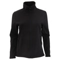 Black - Back - SOLS Womens-Ladies Race Full Zip Water Repellent Softshell Jacket