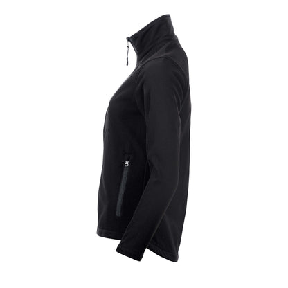 French Navy - Front - SOLS Womens-Ladies Race Full Zip Water Repellent Softshell Jacket