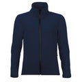 French Navy - Back - SOLS Womens-Ladies Race Full Zip Water Repellent Softshell Jacket