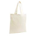 Natural - Front - SOLS Zen Organic Cotton Tote-Shopper Bag