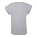 Grey Marl - Back - SOLS Womens-Ladies Melba Plain Short Sleeve T-Shirt