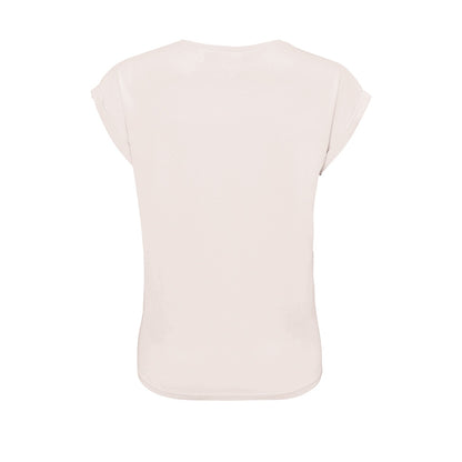Creamy Pink - Back - SOLS Womens-Ladies Melba Plain Short Sleeve T-Shirt