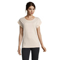 Creamy Pink - Lifestyle - SOLS Womens-Ladies Melba Plain Short Sleeve T-Shirt