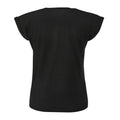 Deep Black - Back - SOLS Womens-Ladies Melba Plain Short Sleeve T-Shirt