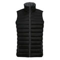 Black - Front - SOLS Mens Wave Padded Water Repellent Bodywarmer-Gilet