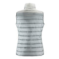 Metal Grey - Side - SOLS Womens-Ladies Wave Padded Water Repellent Bodywarmer-Gilet