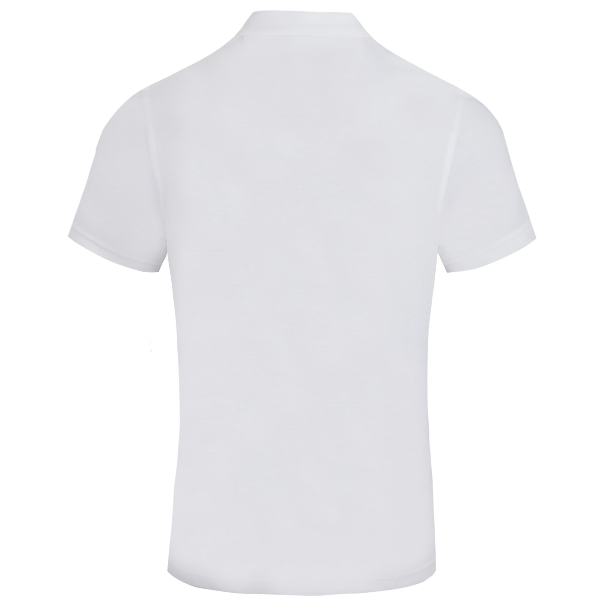 White - Back - Canterbury Mens Waimak Short Sleeve Pique Polo Shirt