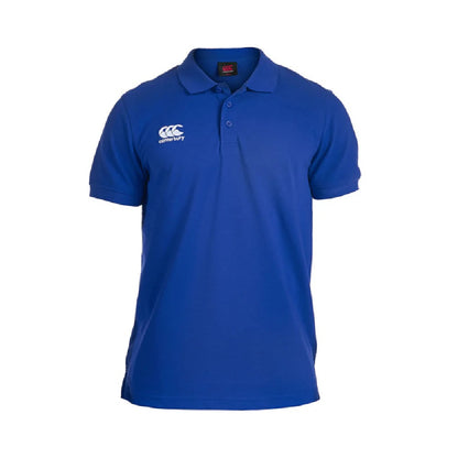 Royal - Front - Canterbury Mens Waimak Short Sleeve Pique Polo Shirt